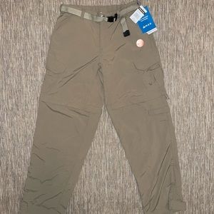 White Sierra Cargo Windbreakers Pants